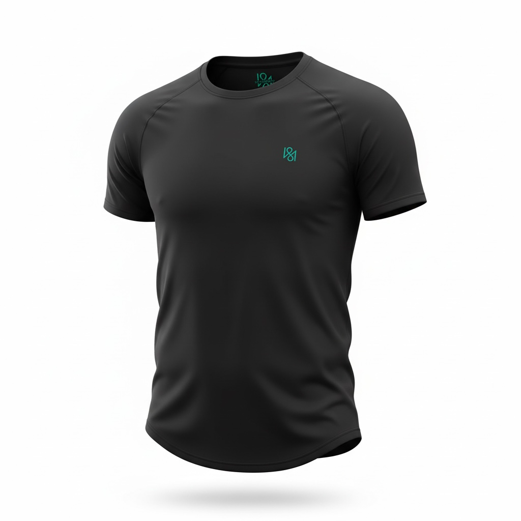 Grace & Lux Curved Hem T-Shirt
