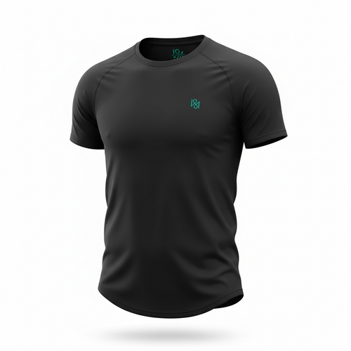 Grace & Lux Curved Hem T-Shirt