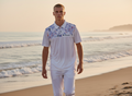 White tropics Polo